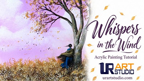 Whispers in the Wind 🍂 | Dreamy Acrylic Landscape Painting #AcrylicPainting #landscapeartist

A quiet figure rests beneath an...