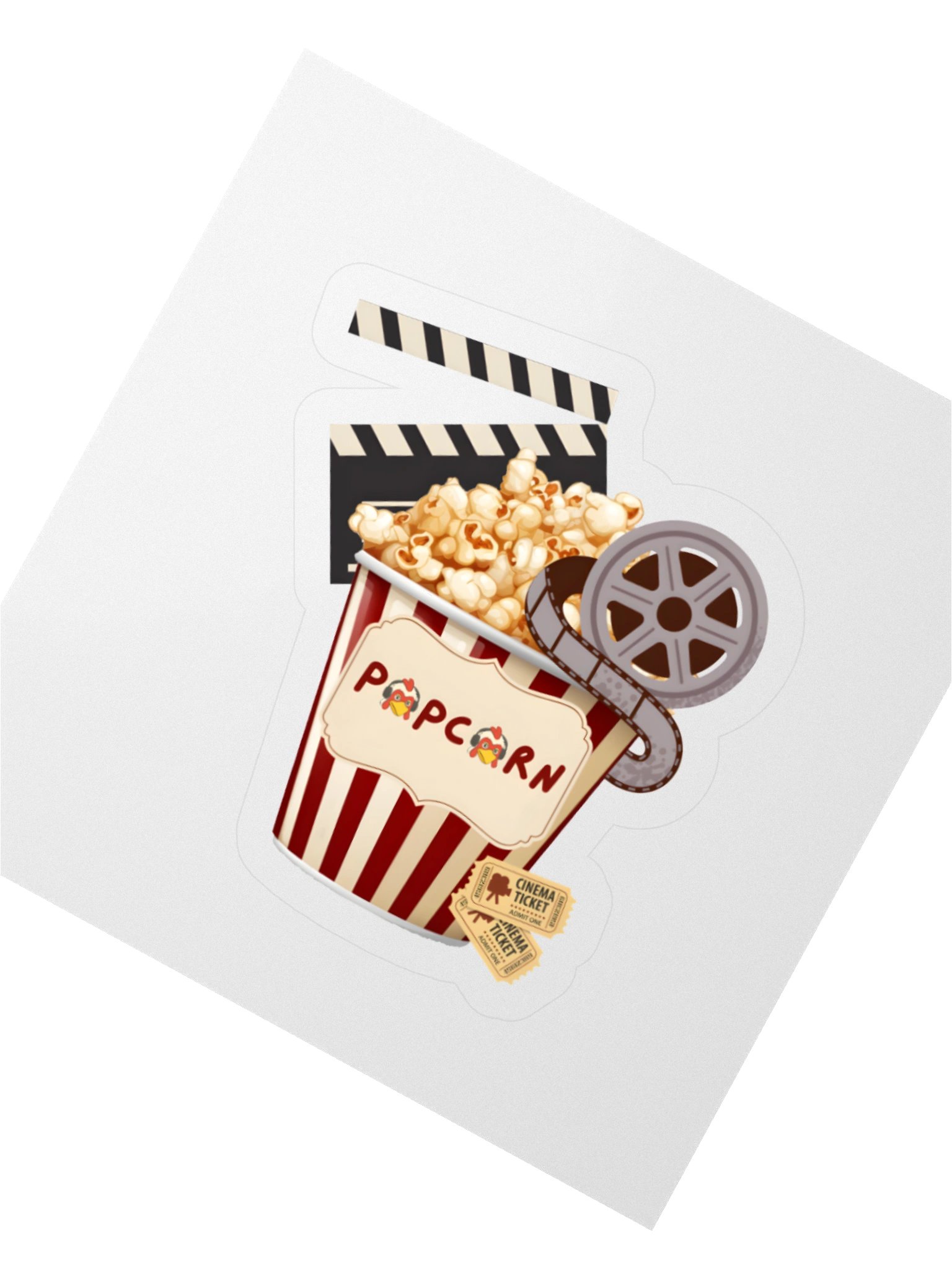 Movie Night 1 Sticker product image (6)