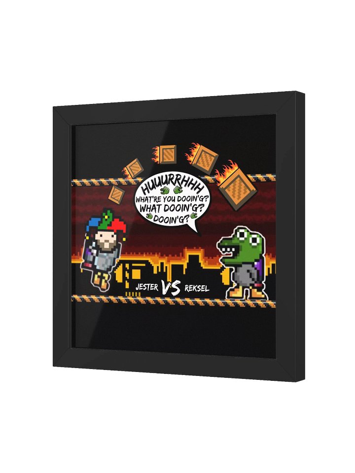 Jester vs Reksel Showdown Framed Poster product image (11)