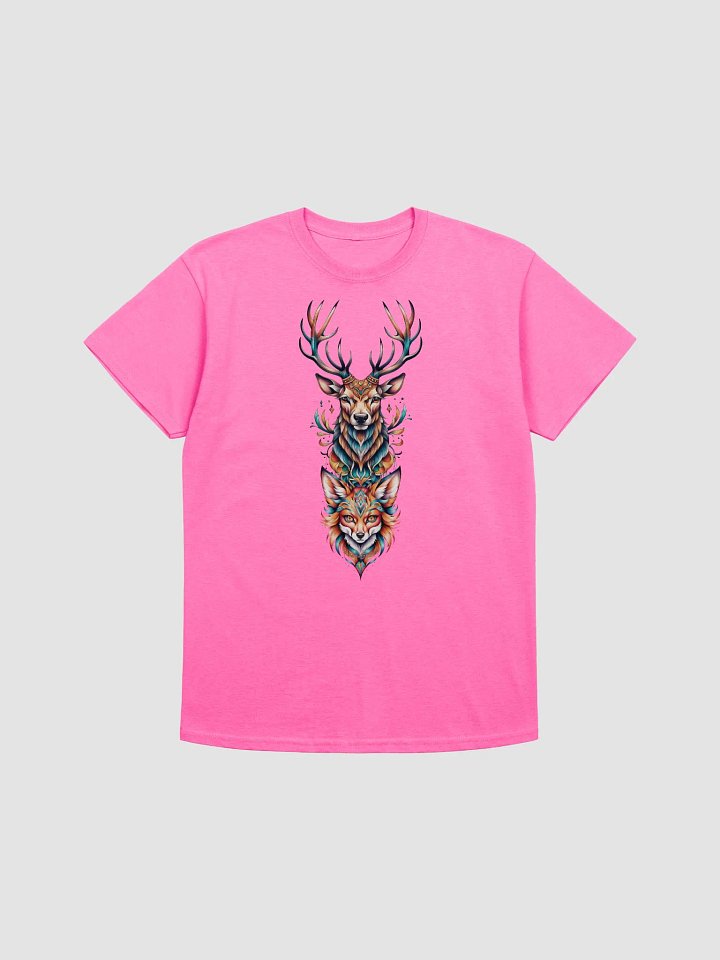 Colorfest Vixen Games Stag and Vixen Design T-shirt product image (9)