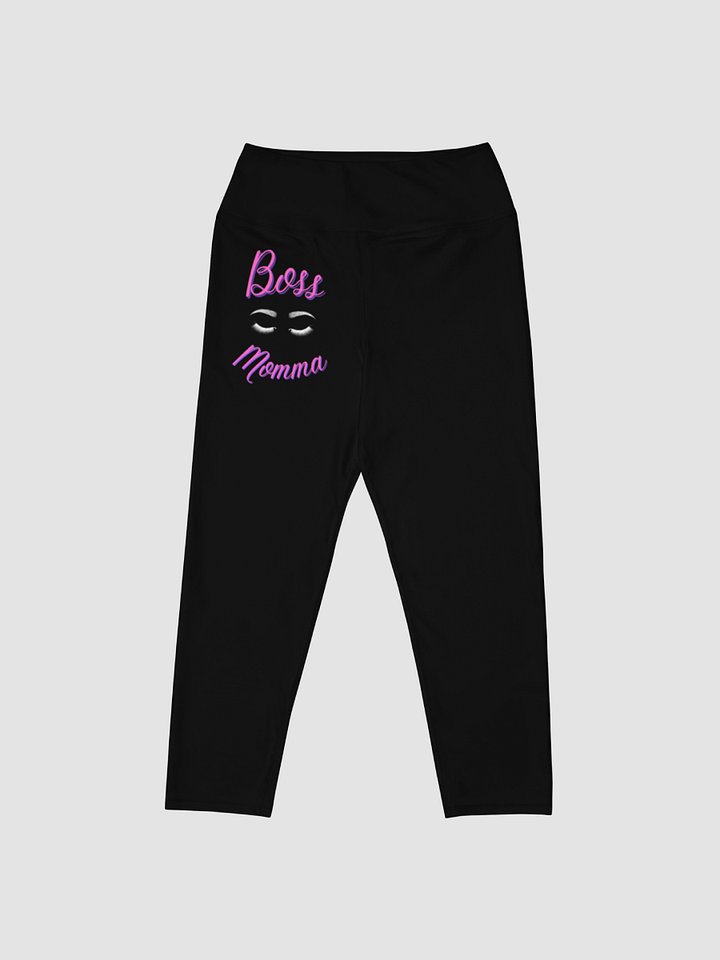 [Boss momma] Yoga Capri Leggings product image (1)