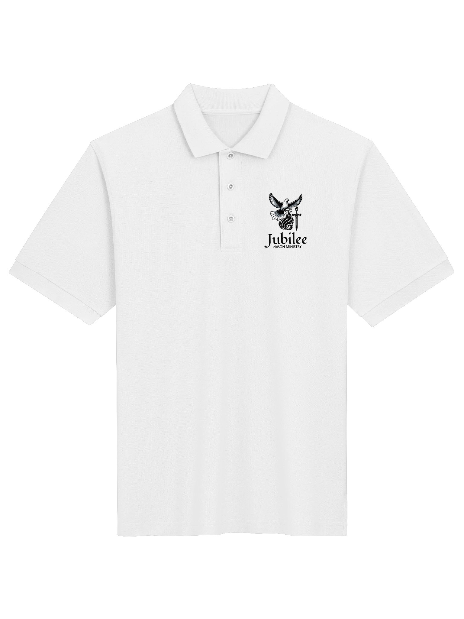 Men's Polo Jubilee Dove & Sword Logo product image (1)