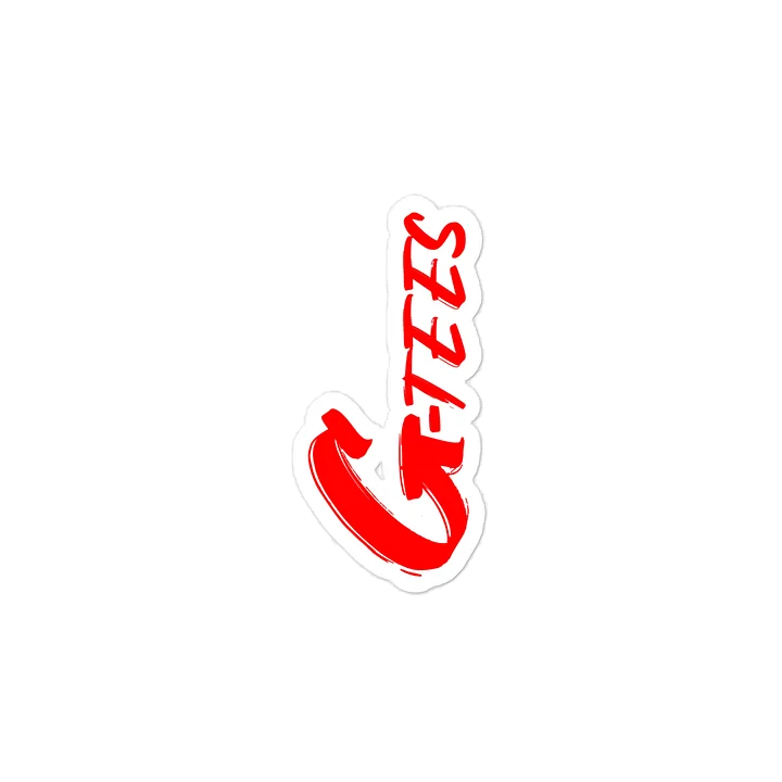 G-Tees Red Decal product image (2)