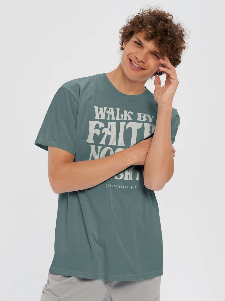 2 Corinthians 5:7 Walk by Faith - Christian Quote product image (1)