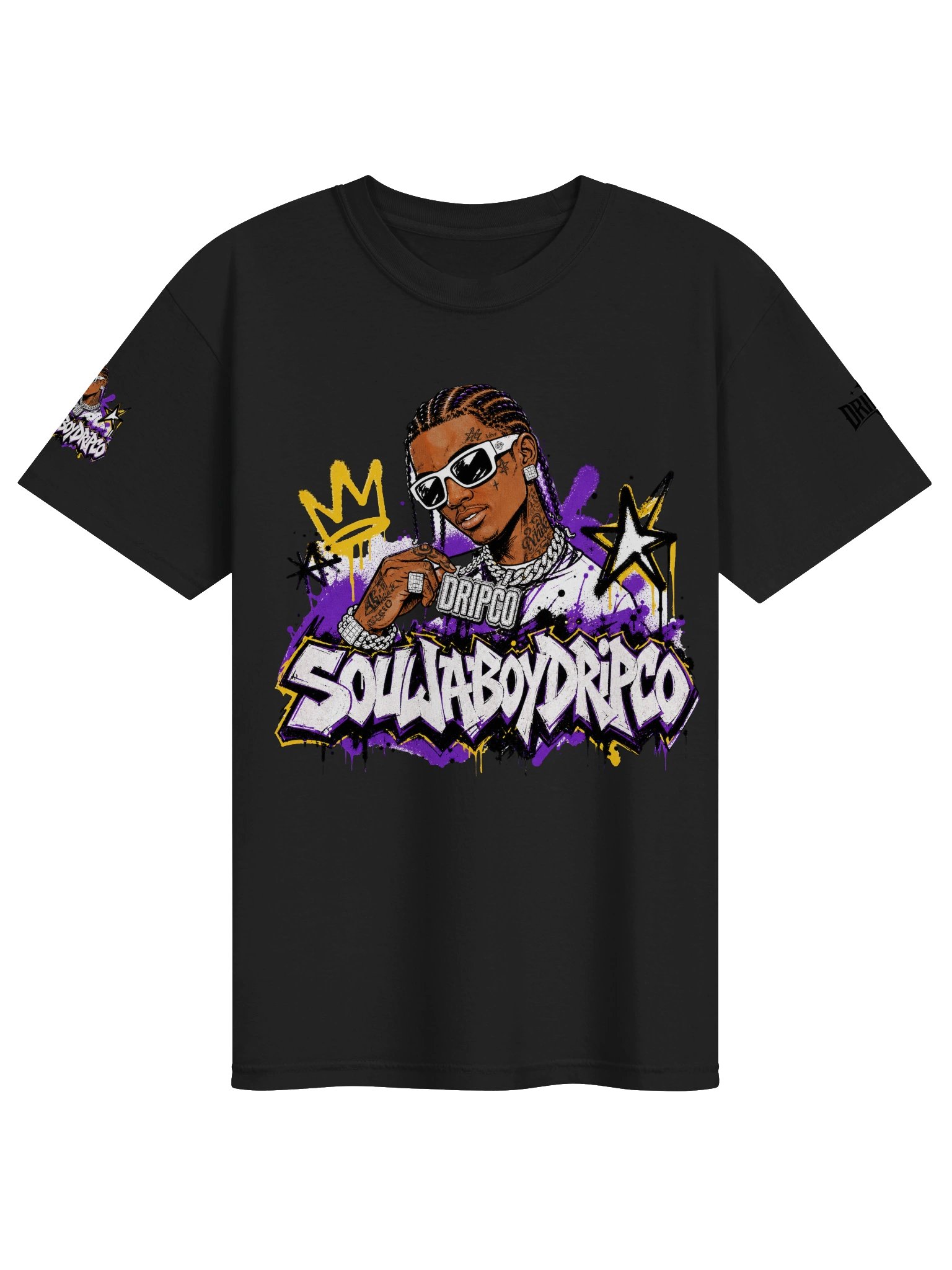 SOULABOYDRIPCO Graffiti Drip Tee product image (1)