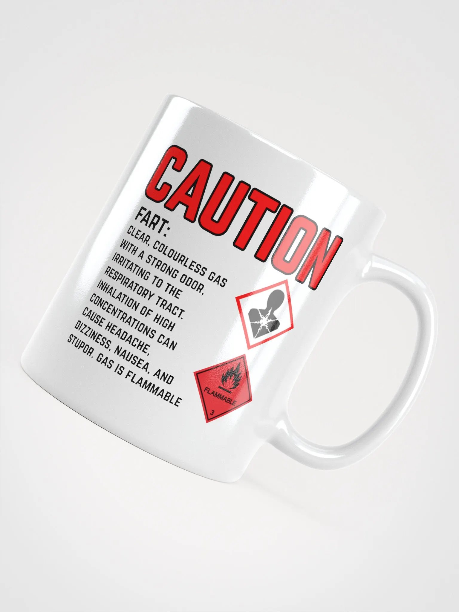 Funny Farts Safety Data Sheet Mug product image (4)