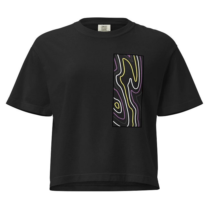 Topographic Pride- NB shirt product image (1)