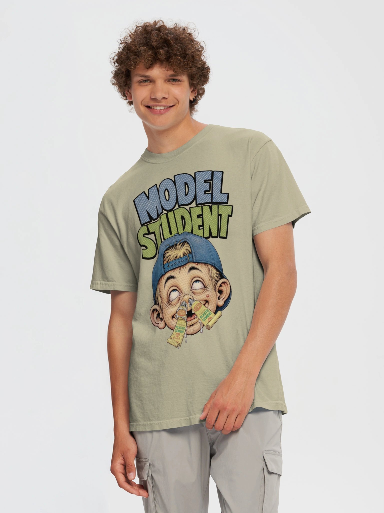 Model Student T-Shirt product image (2)