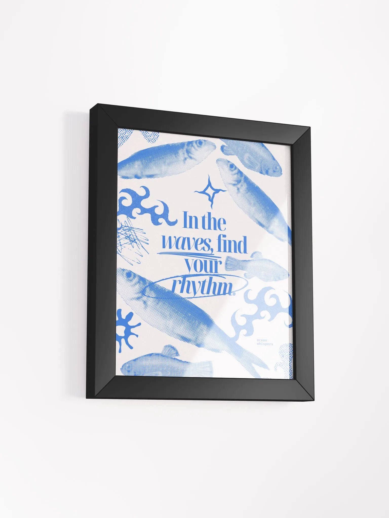 Rhythmic Ocean Dreams Framed Poster product image (8)