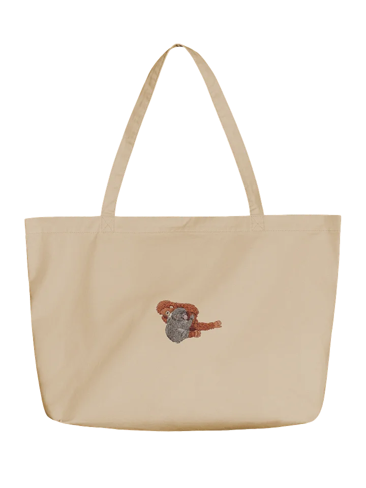 punch x plush organic cotton tote product image (1)