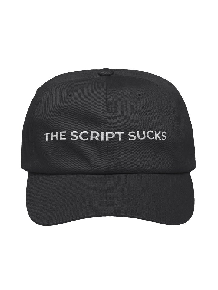 The Script Sucks Dad Hat product image (1)