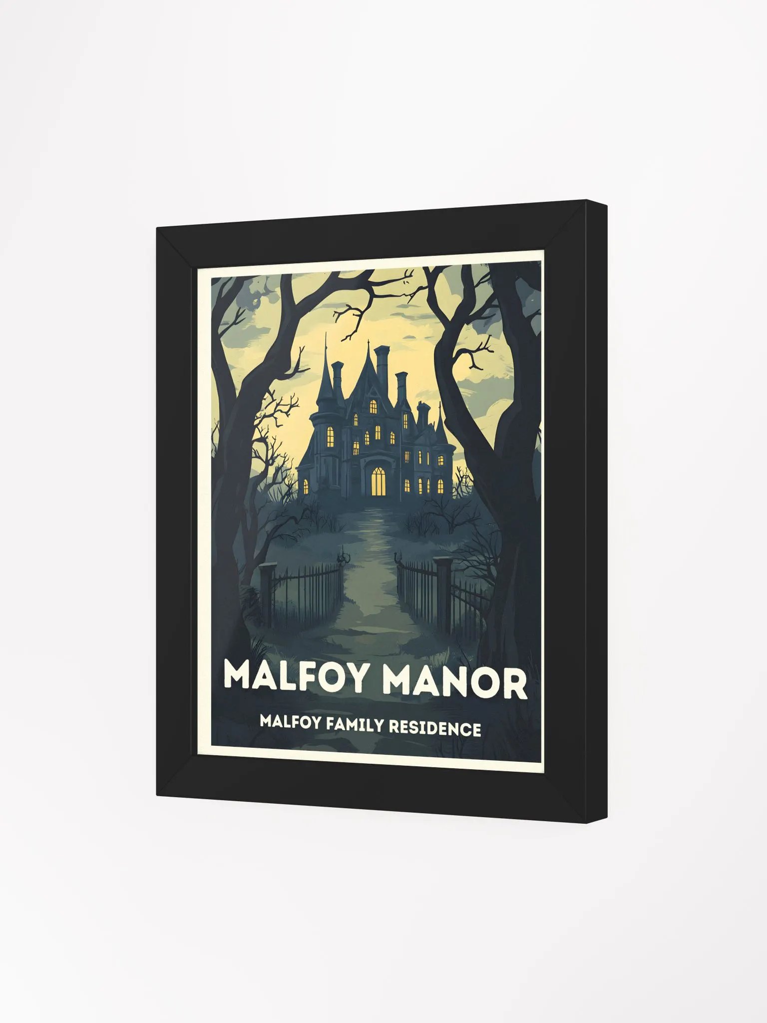 Magical Dark Manor Vintage Travel Poster product image (3)
