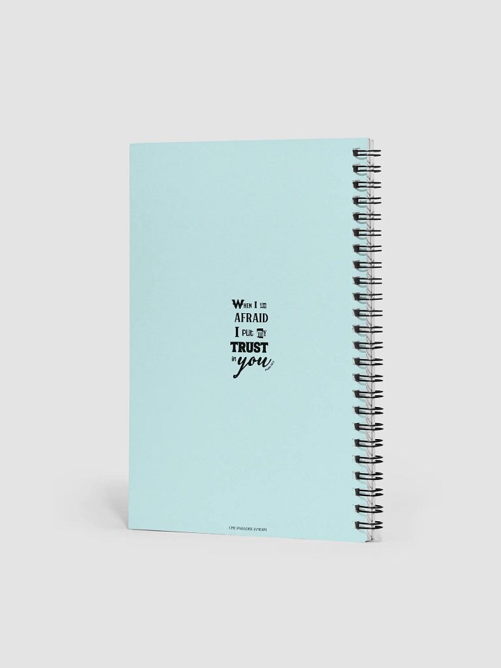 Floral Monogram “D” Spiral Notebook – Paris Edition product image (2)