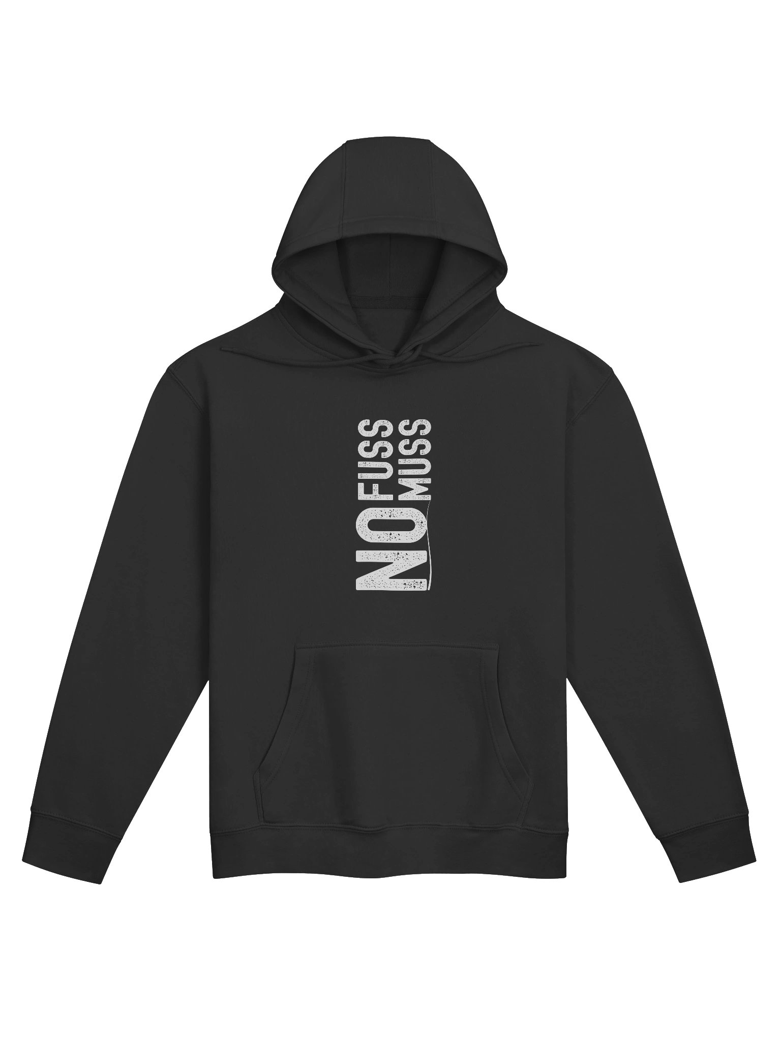 Women's Effortless Style Hoodie | No Fuss No Muss Graphic | Lane Seven Premium Cotton product image (1)