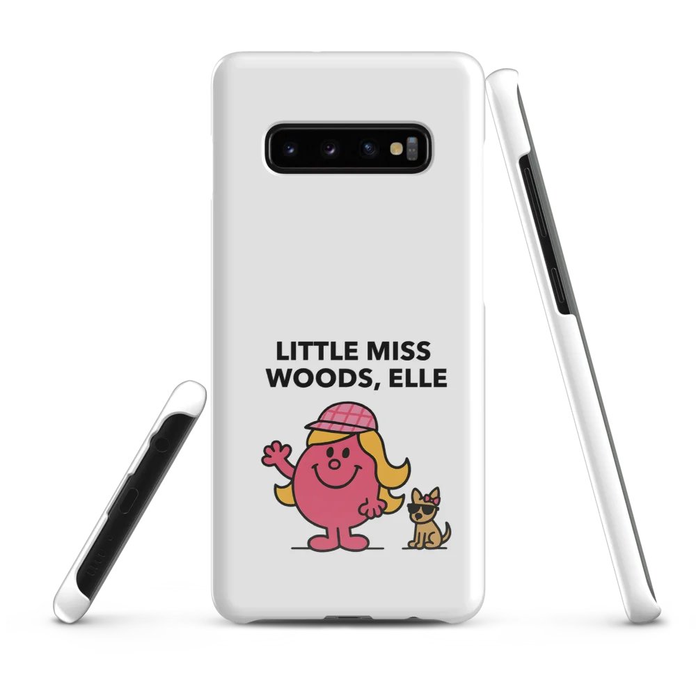 Little Miss Elle Woods Samsung Case – Snap Parody Phone Case for Musical Lovers product image (2)