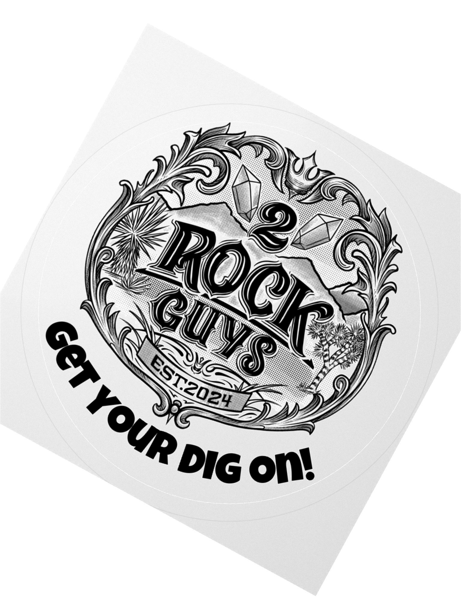2 Rock Guys - Sticker product image (4)