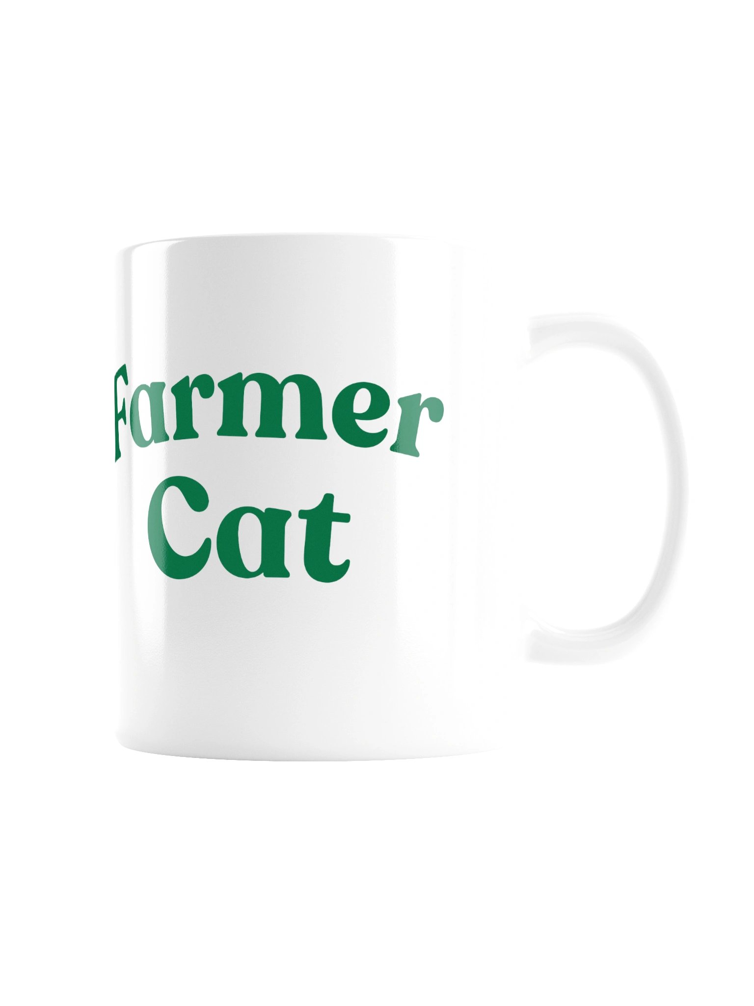 Farmer Cat Premium Ceramic Coffee Mug - Cozy Country Style Gift for Cat Moms & Gardeners product image (7)
