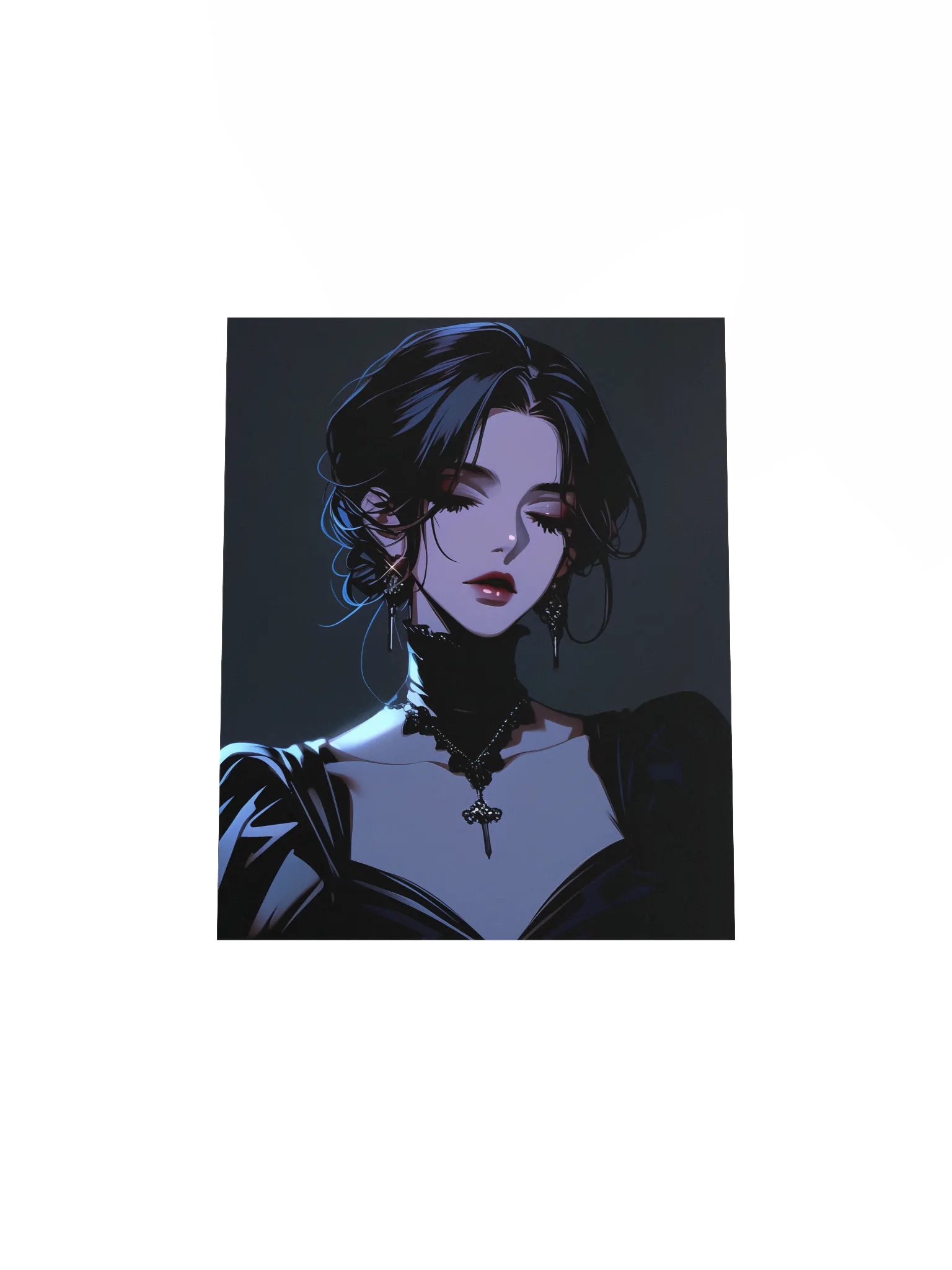 Gothic Elegance Matte Poster product image (4)