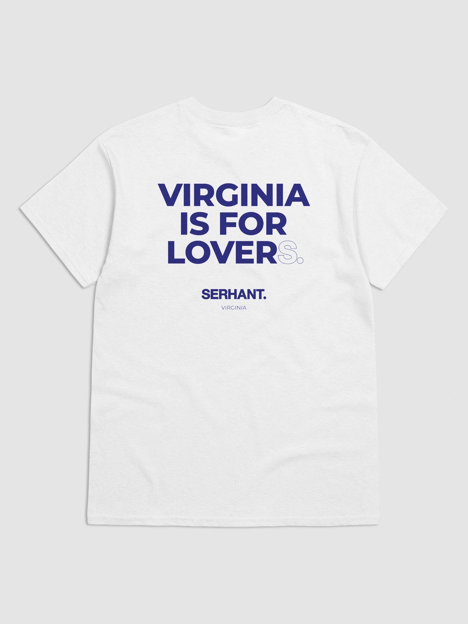 SERHANT. Virginia Lovers White T-Shirt product image (6)