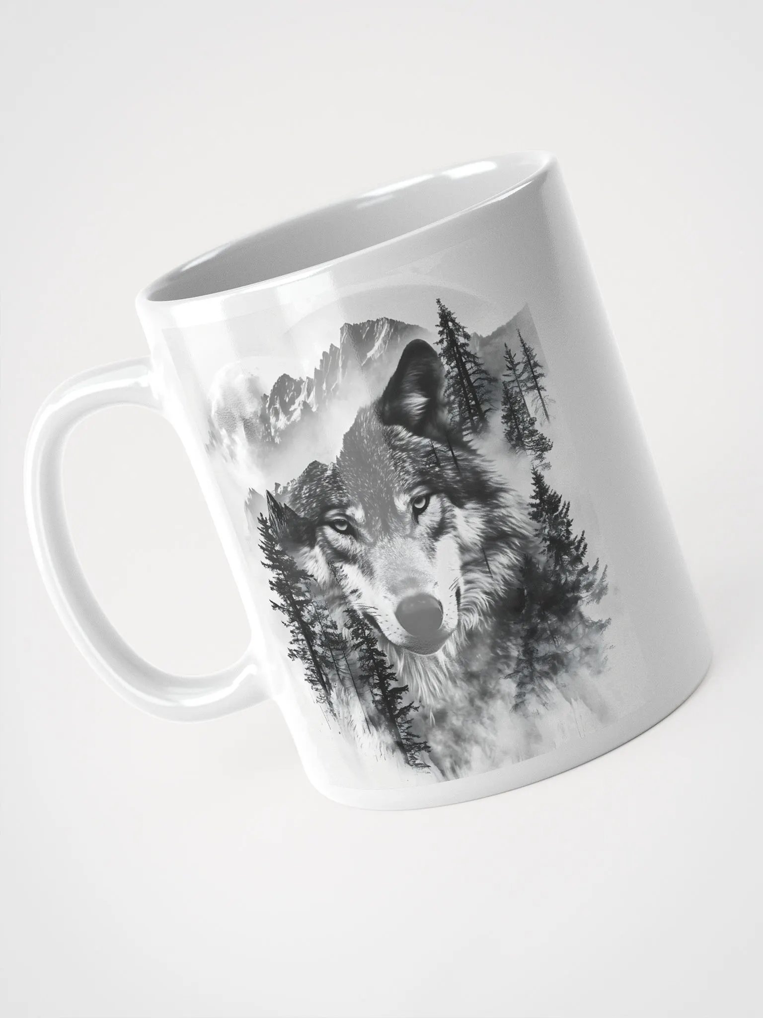 Mystical Wolf Symphony Mug product image (2)
