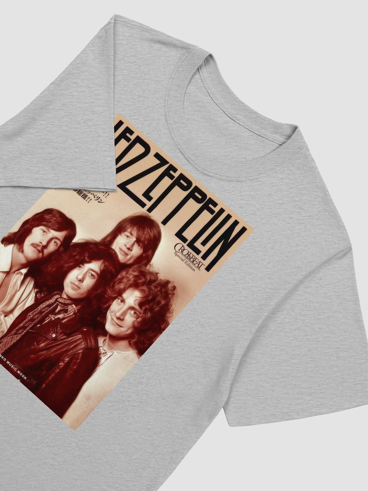 Led Zeppelin Vintage Band Portrait T-Shirt | Classic Rock Icon Graphic Tee product image (5)
