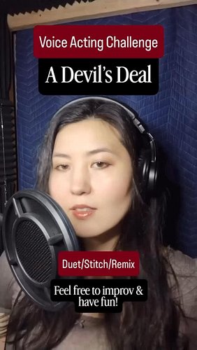 A fun little voice over challenge I was sent! Sorry its via my phone mic while cleaning today lol. I hope y'all enjoy and if ...