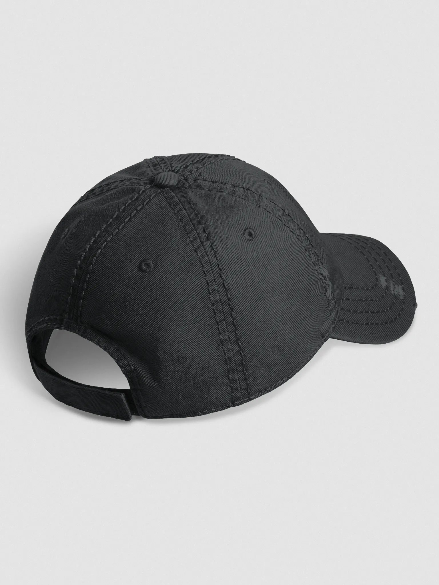 Heart Divided Distressed Logo Hat product image (3)