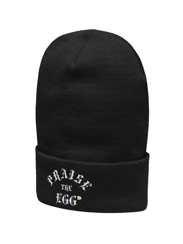 PRAISE THE EGG beanie product image (2)