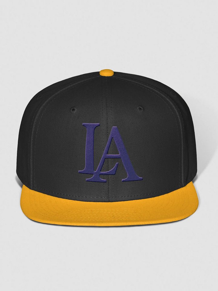 LA hat prp gld product image (1)