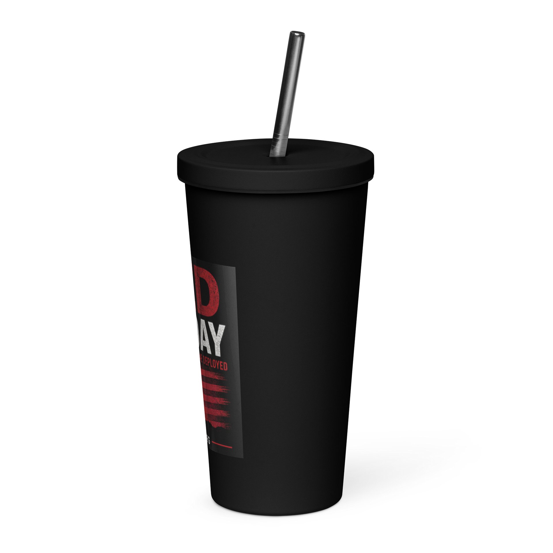 BOLD RED FRIDAY Tribute Tumbler - Remember Everyone Deployed product image (3)