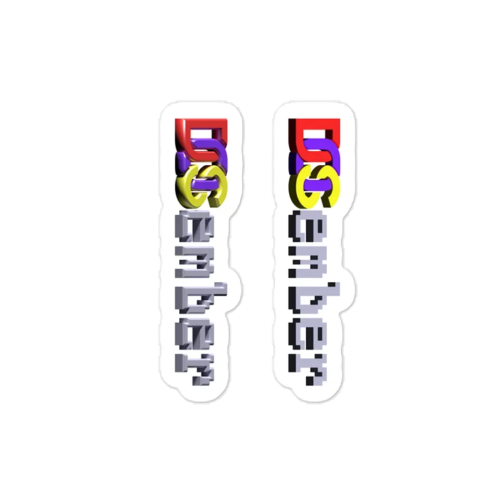 DOSember Logo Sticker product image (1)