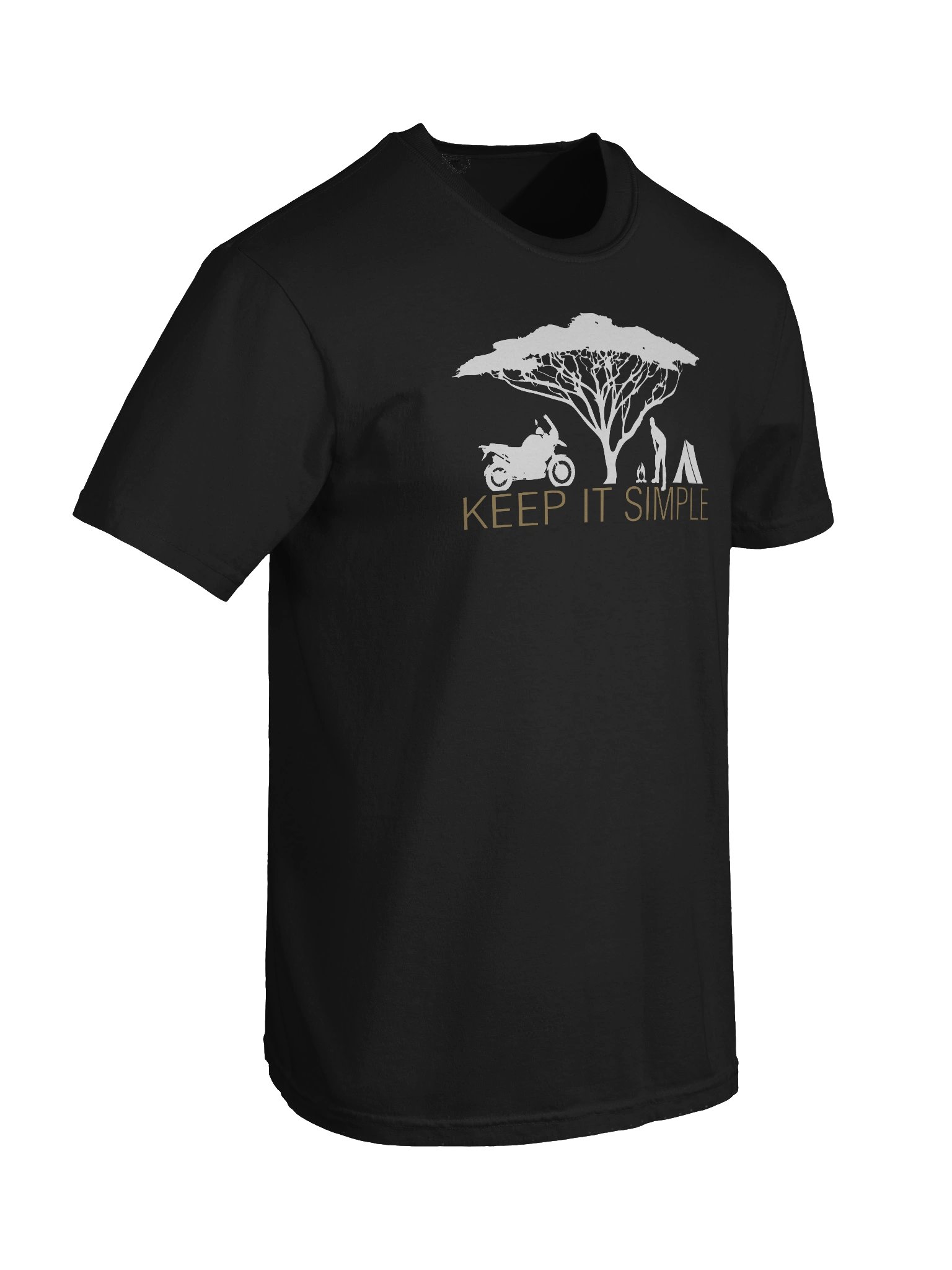Keep it Simple | Adventure Motorcycle T-Shirt product image (5)
