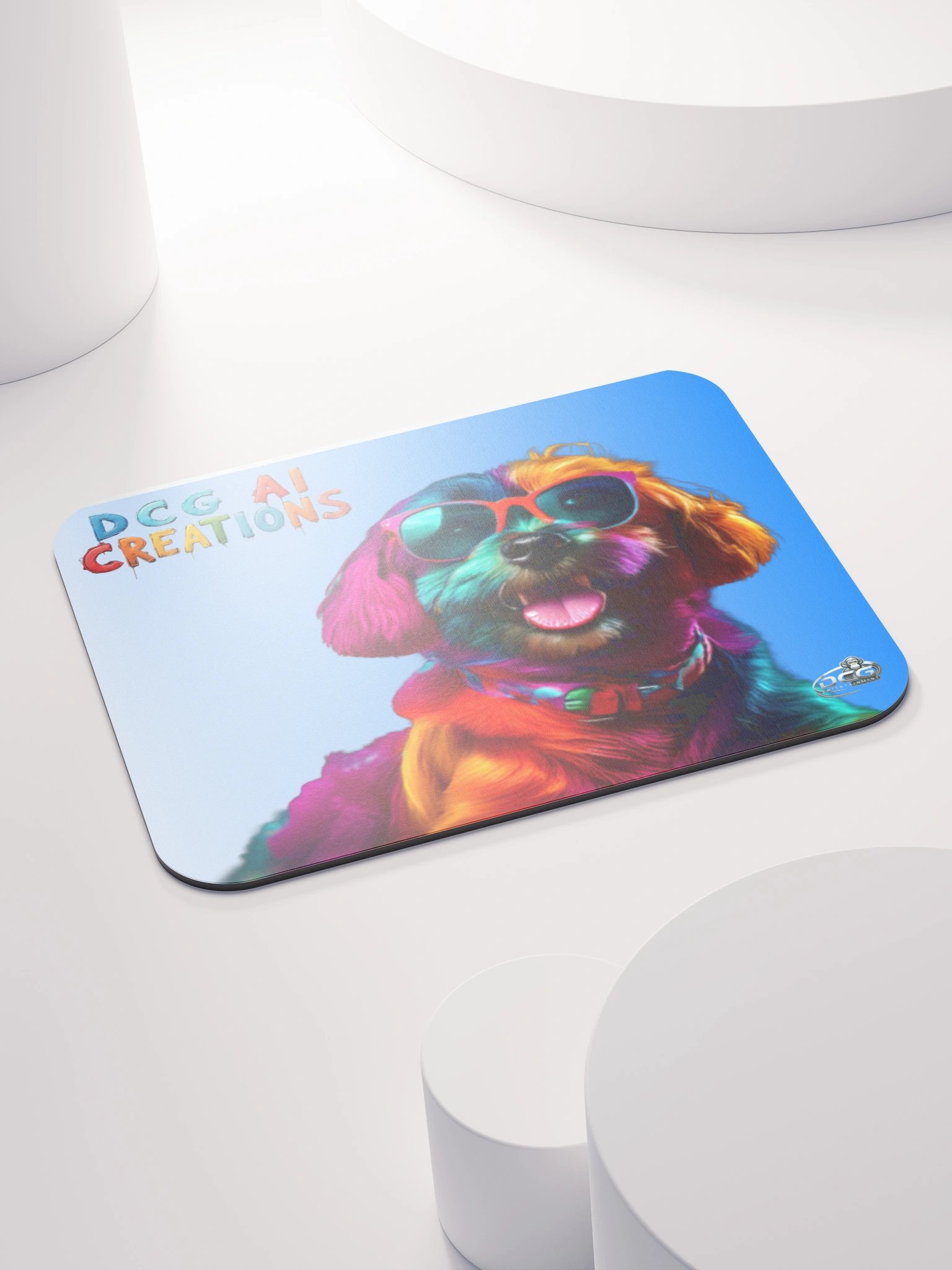 Cutie Patootie Pup Mouse Pad product image (4)