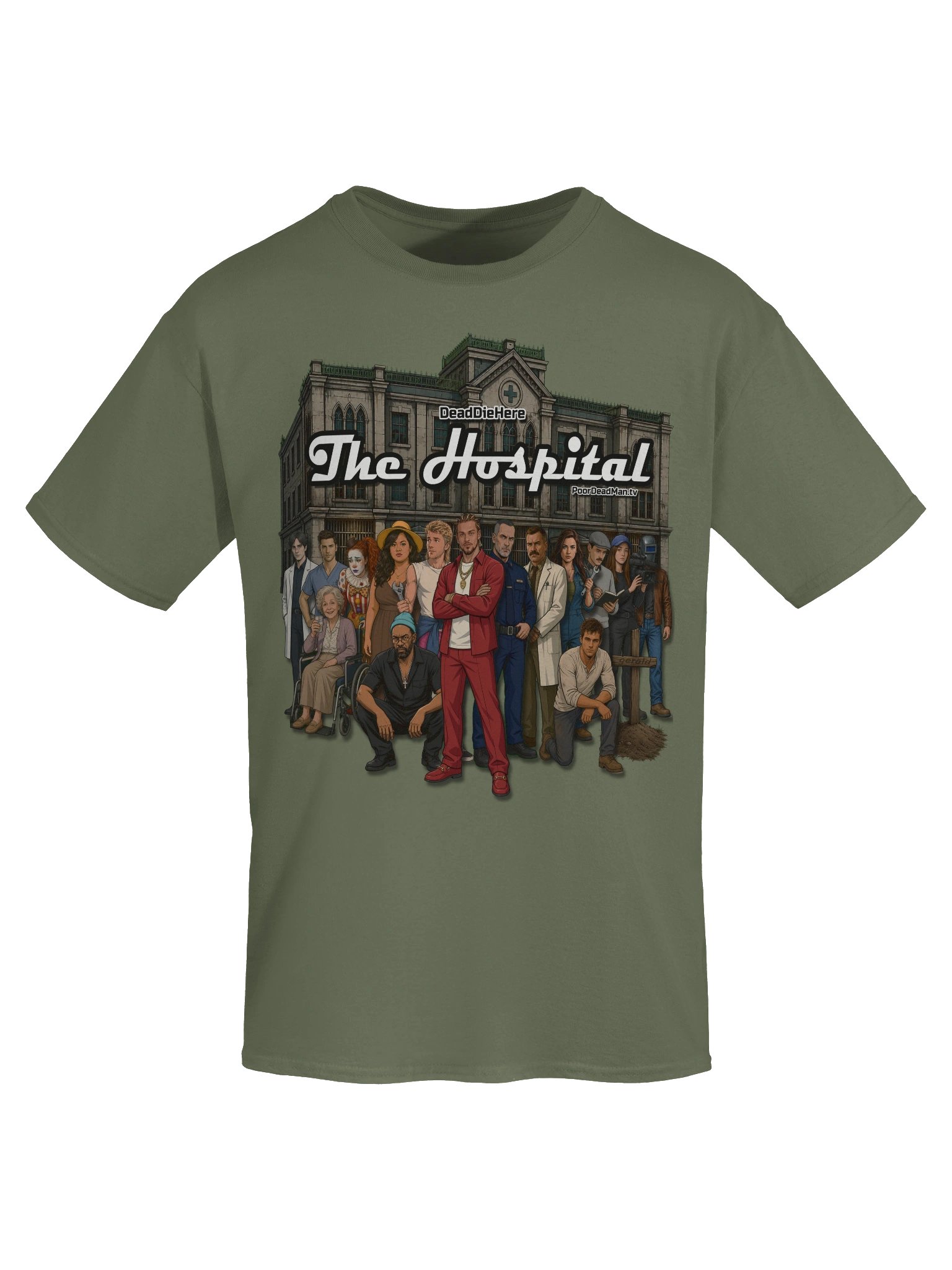 Dead Die Here: The Hospital Tee product image (7)