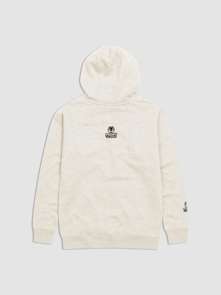 Super Soft Hoodie: Support Family Farms, sign and squirrel, logo on back product image (2)