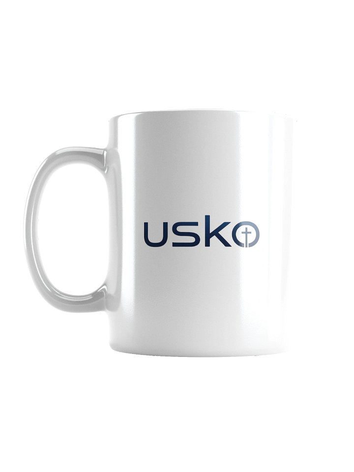 Usko Shopin valkoinen muki Matt. 22:37-39 product image (2)