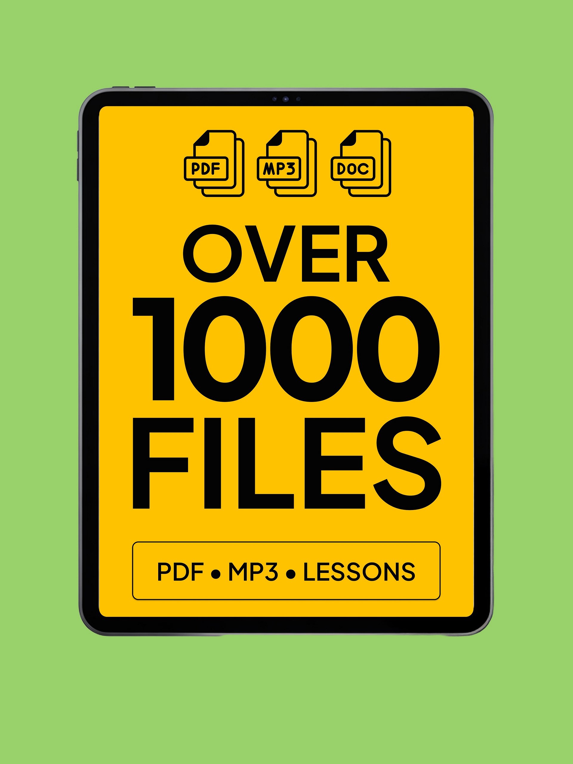 1,000+ English Learning Files & more product image (1)
