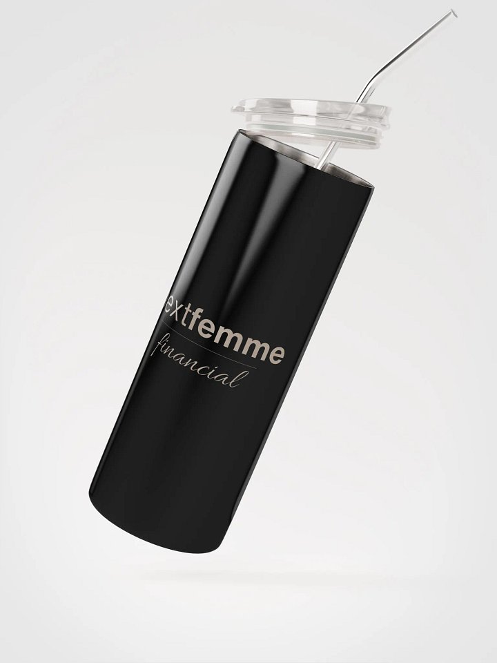 Eco-Friendly Tumbler with Taupe Logotype product image (2)