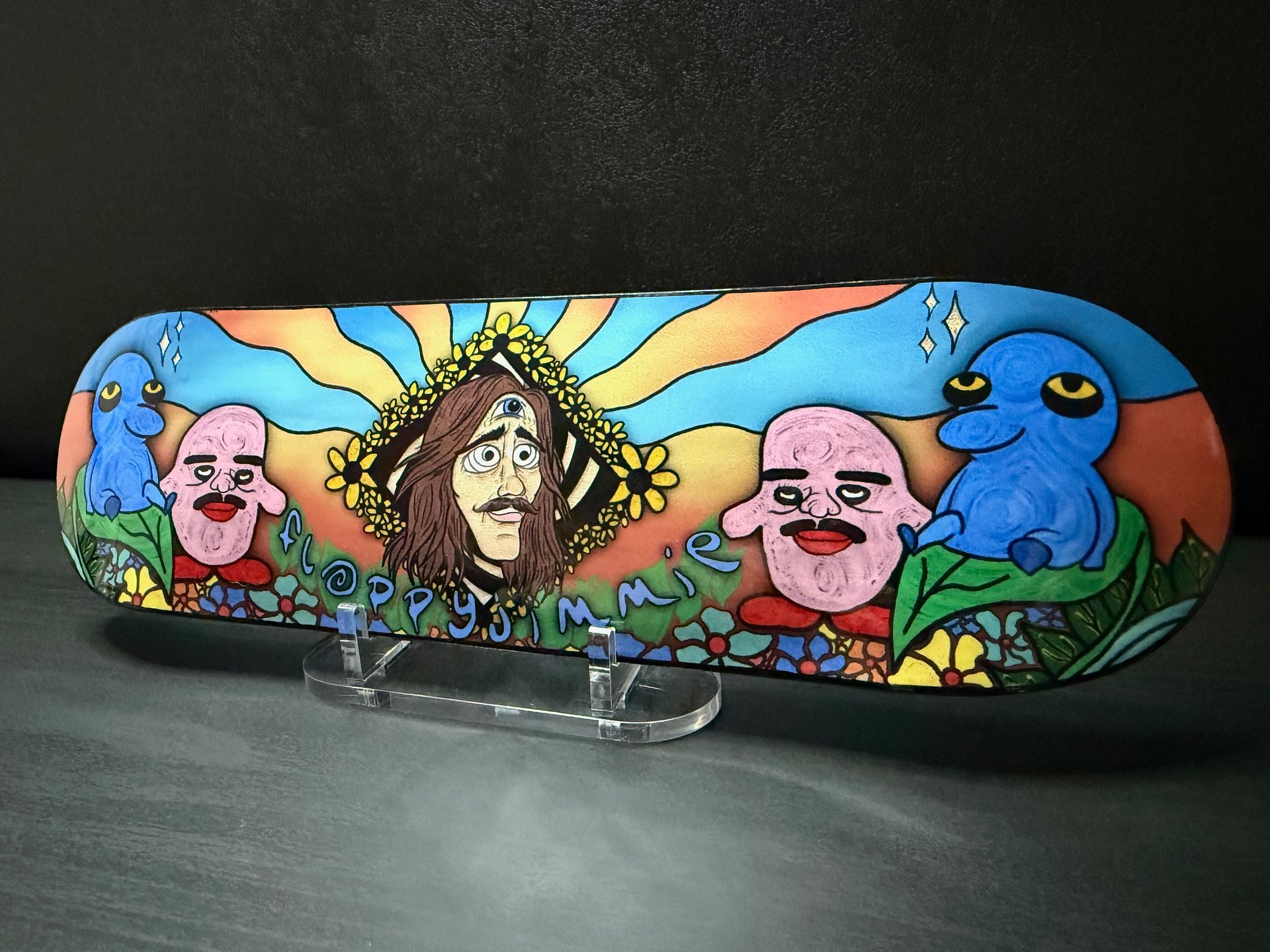 *LIMITED EDITION* 5 YEAR ANNIVERSARY COLLECTIBLE NIGHT / DAY HANDBOARDS !!! product image (4)