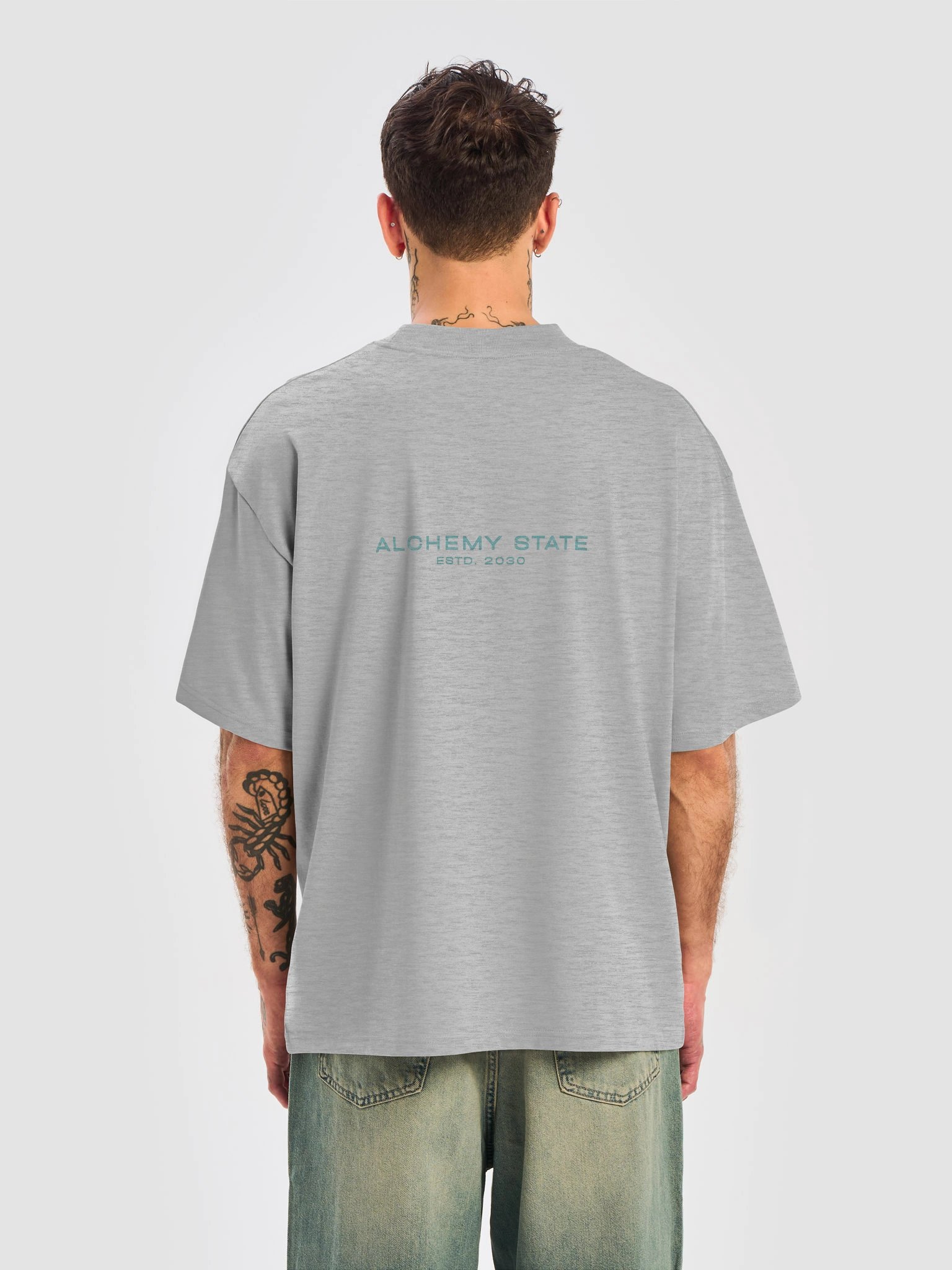 Chakras — the full spectrum of you | Oversized Organic Tee product image (30)
