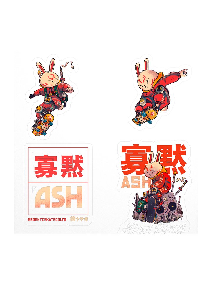 Silent Ash Sticker Sheet product image (1)