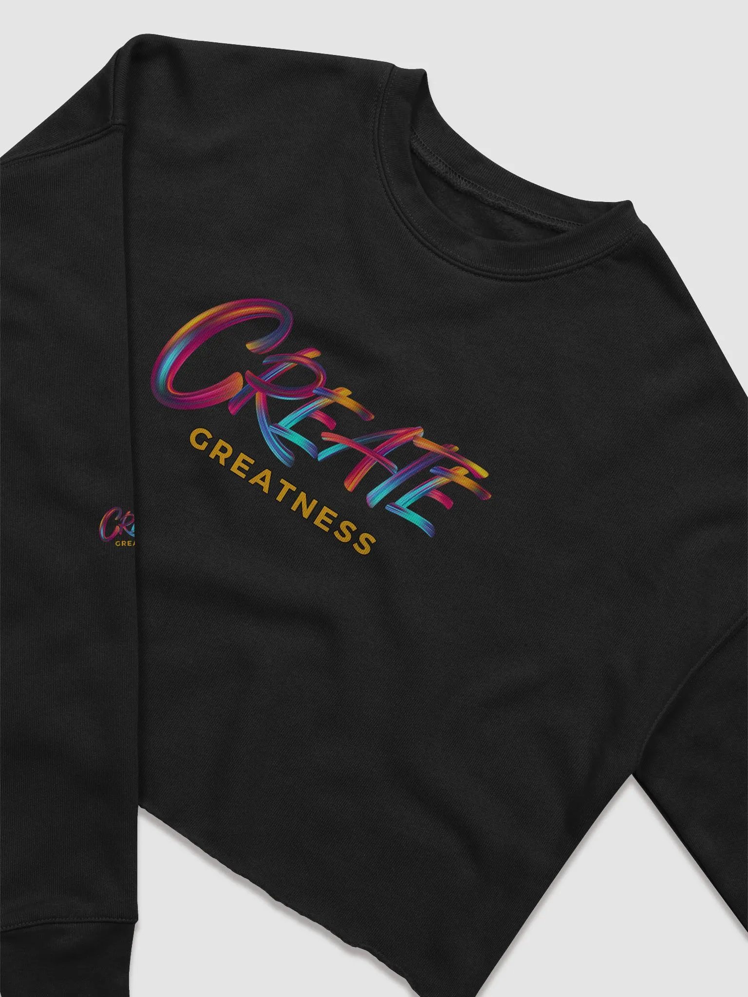 Create Greatness Crop Sweatshirt product image (15)