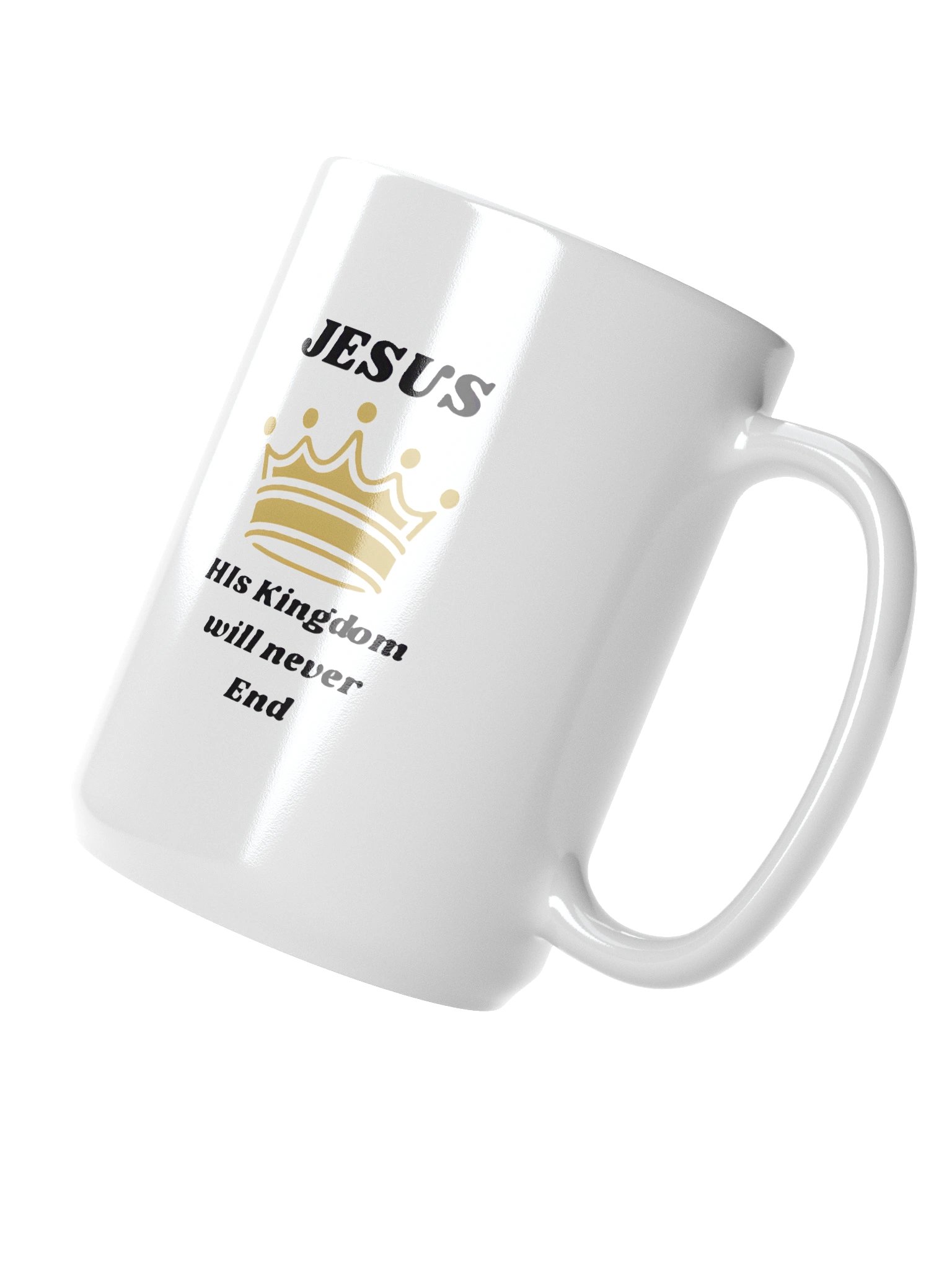 Eternal Reign White Glossy Mug product image (3)