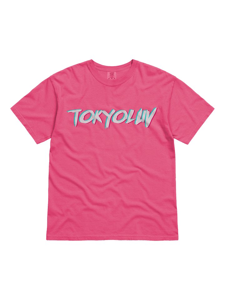 TOKYOLUV GLITCH LOGO WHITE product image (1)