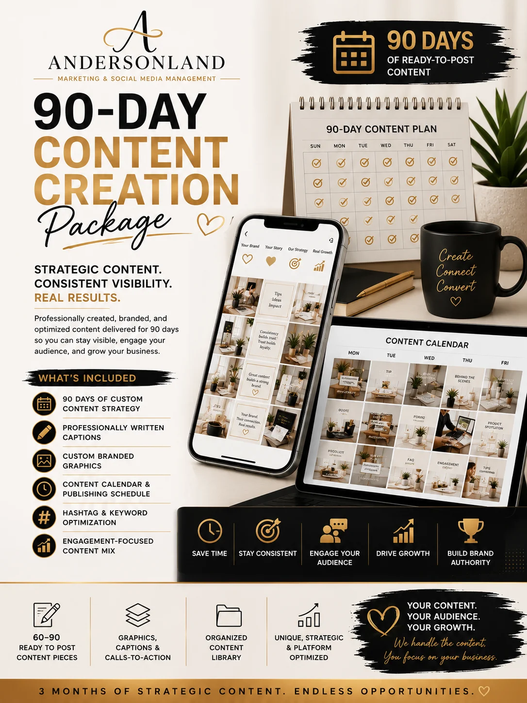 90 Day Content Creation Package product image (1)