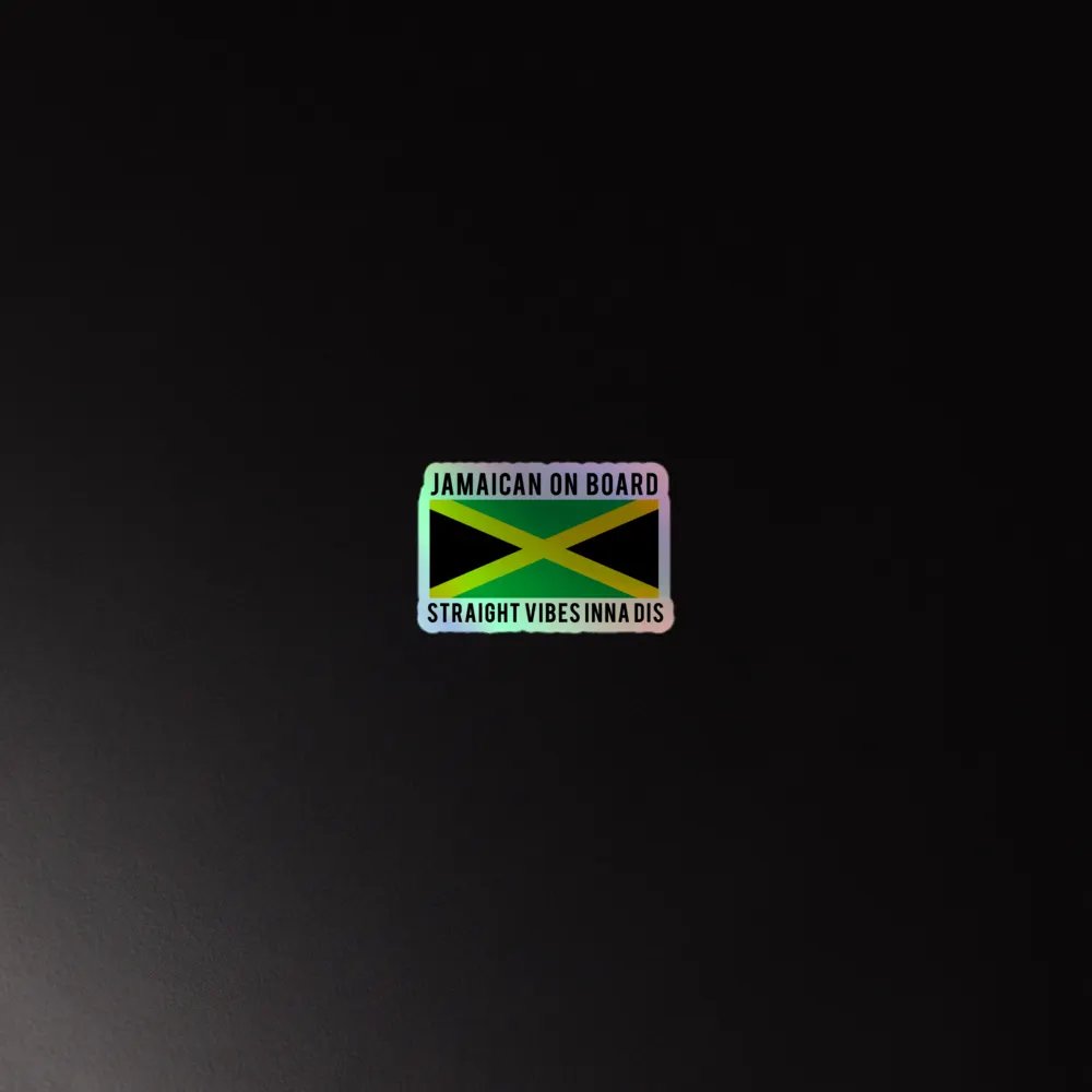 JAMAICA BUMPER STICKER product image (4)