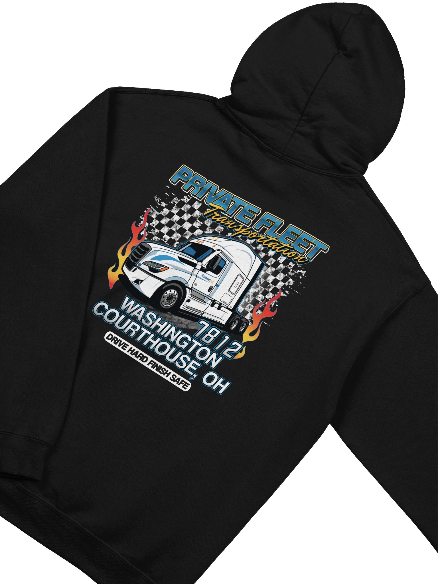 7812 Washington Courthouse Private Fleet Racing Theme Hoodie product image (4)