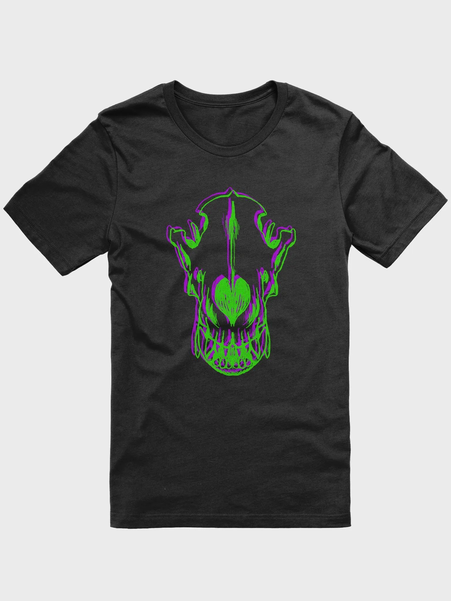 NEON Wolfskull Tee product image (1)