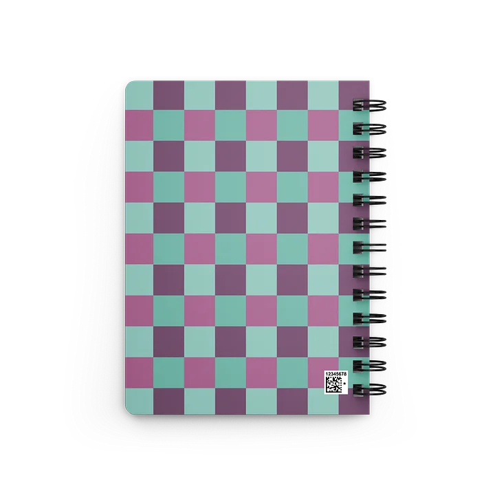 Aqua Lavender Skies Spiral Journal product image (2)