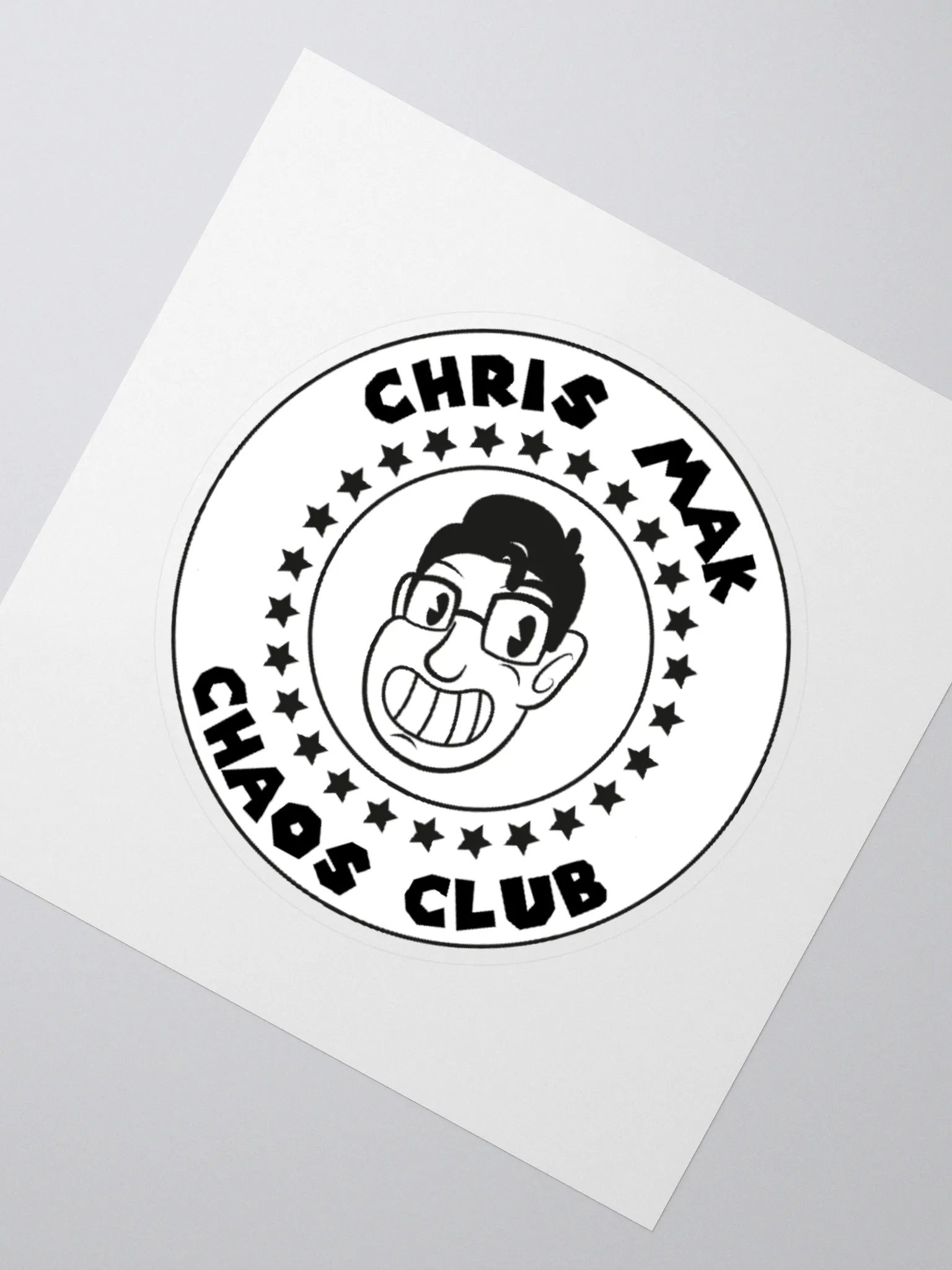 CHAOS CLUB STICKER product image (5)